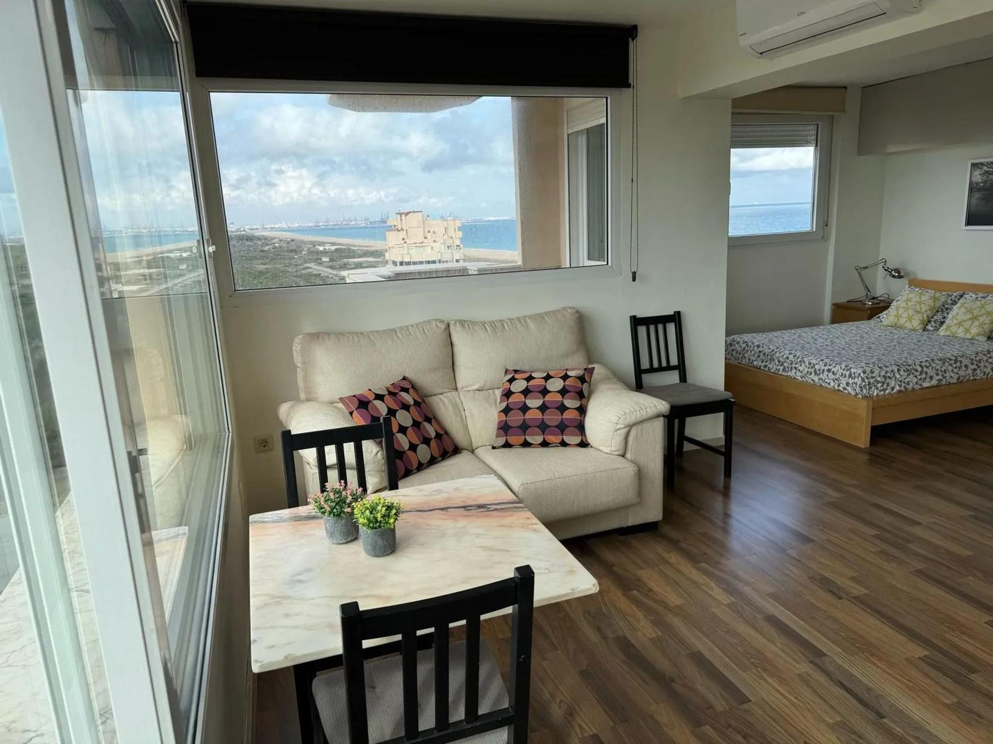 Spacious Apartment In Valencia With Sea View - 160 Sqm Extérieur photo