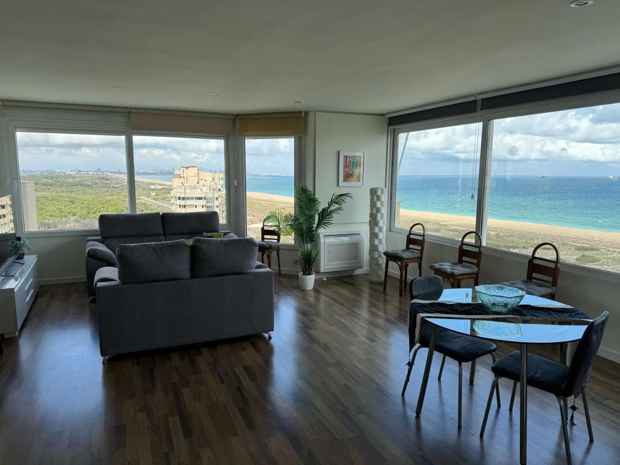Spacious Apartment In Valencia With Sea View - 160 Sqm Extérieur photo